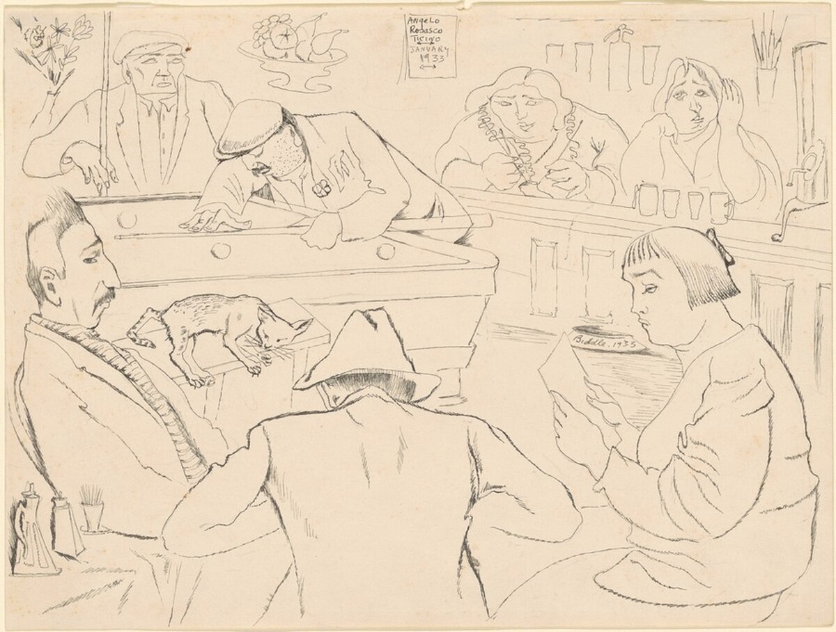 Study for "At Tincino's"