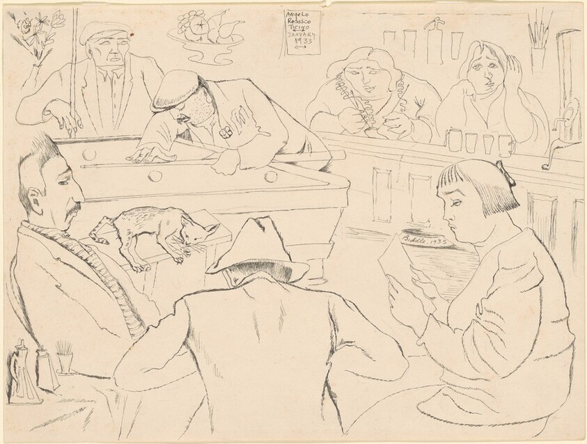 Study for "At Tincino's"