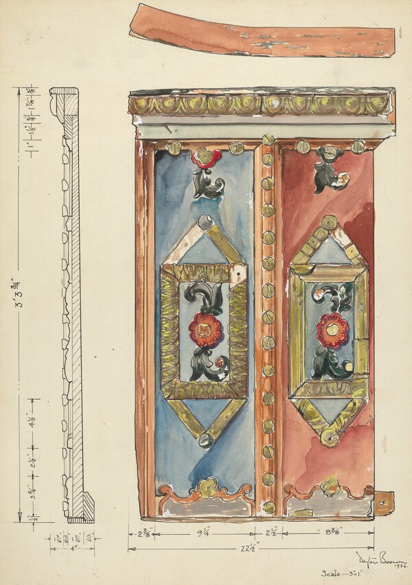 Pulpit - San Buenaventura Mission