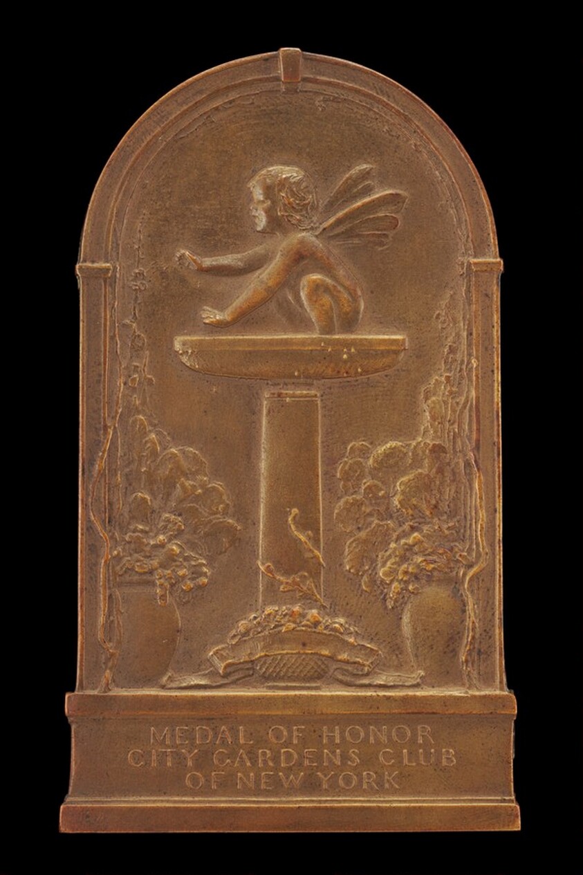 Medal of Honor for the City Garden Clubs of New York