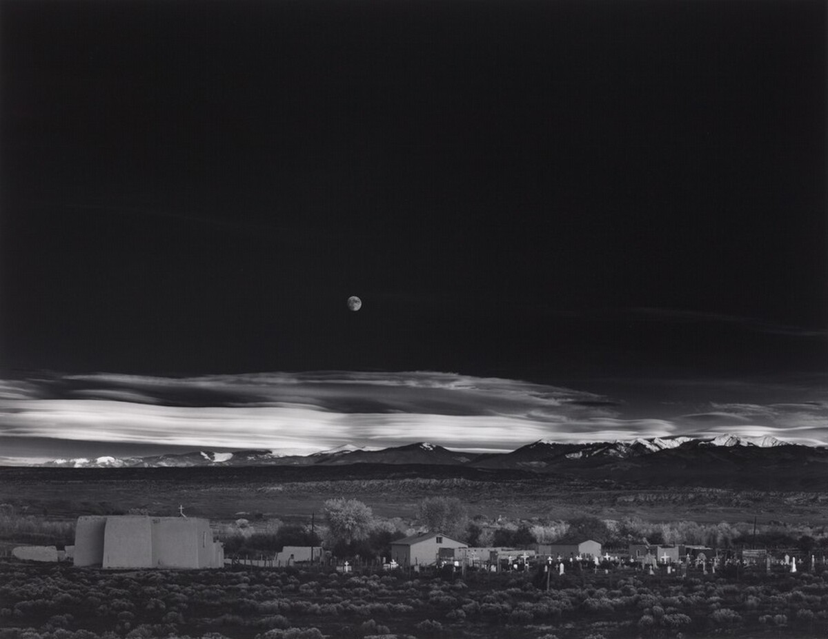 Moonrise, Hernandez, New Mexico