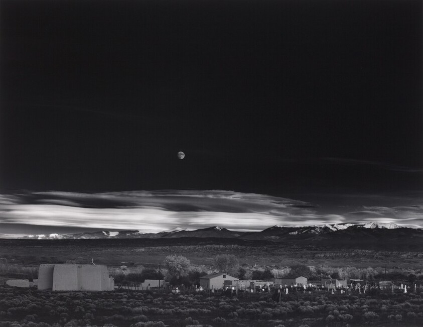 Moonrise, Hernandez, New Mexico