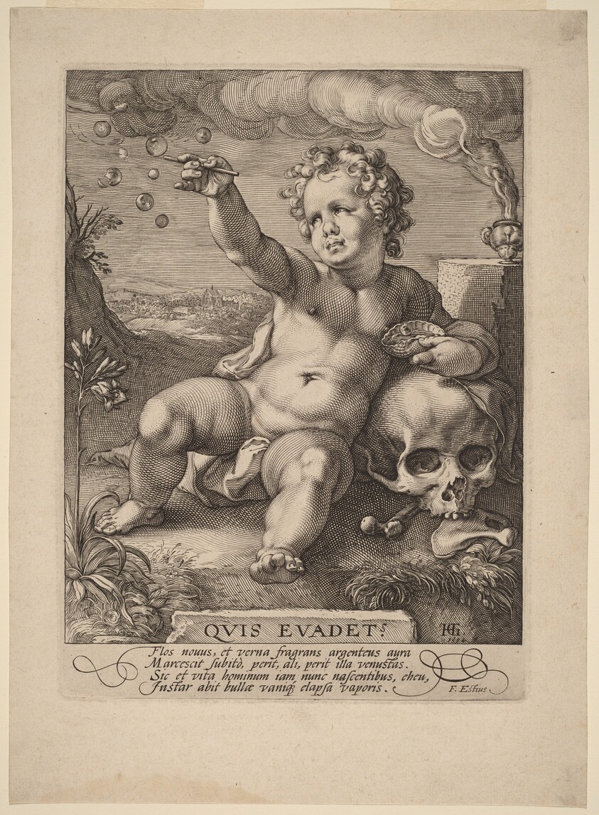 Allegory of Transience ("Homo Bulla")