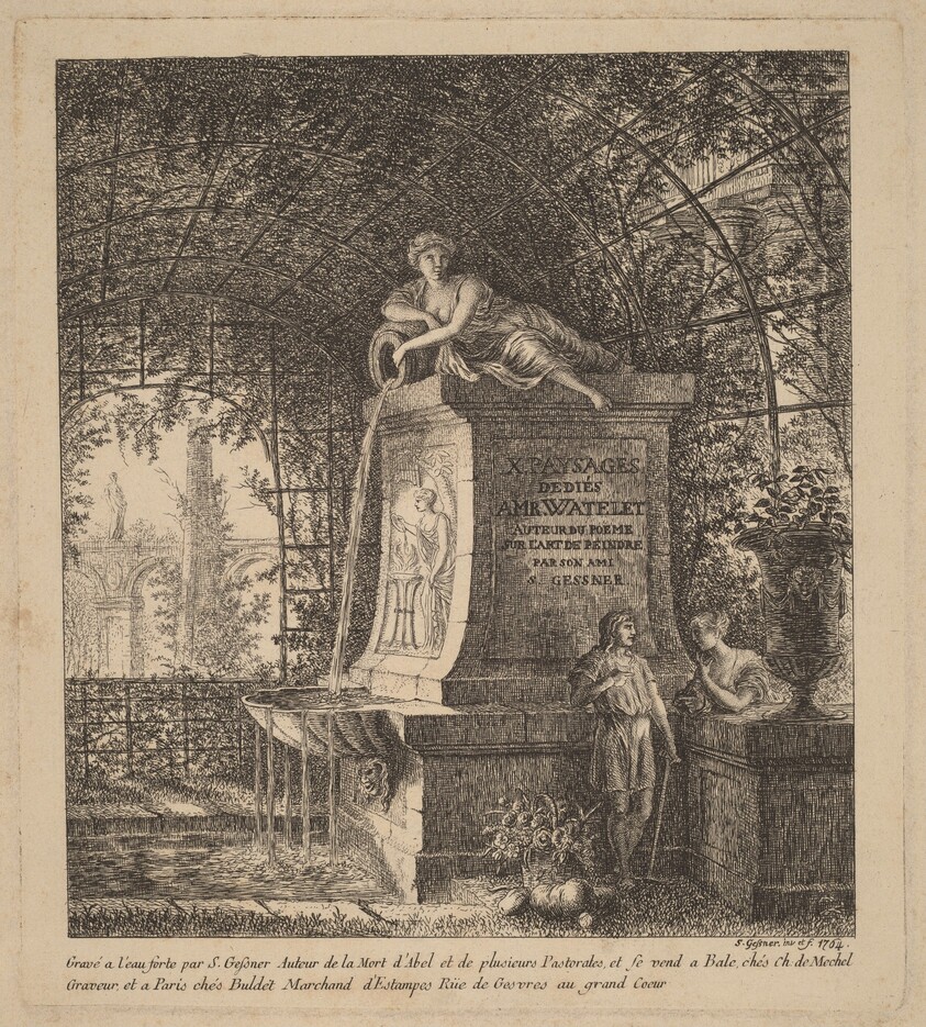 Fountain in a Summerhouse