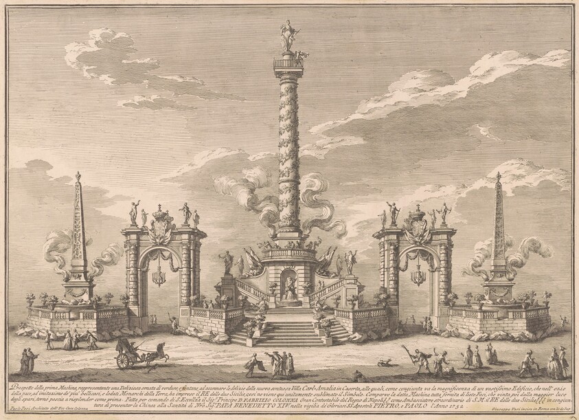 The Prima Macchina for the Chinea of 1752: A "Deliziosa" Alluding to Villa Carl'Amalia in Caserta