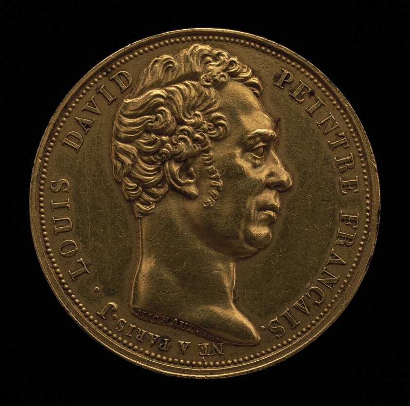 Jacques-Louis David, 1748-1825, Painter [obverse]