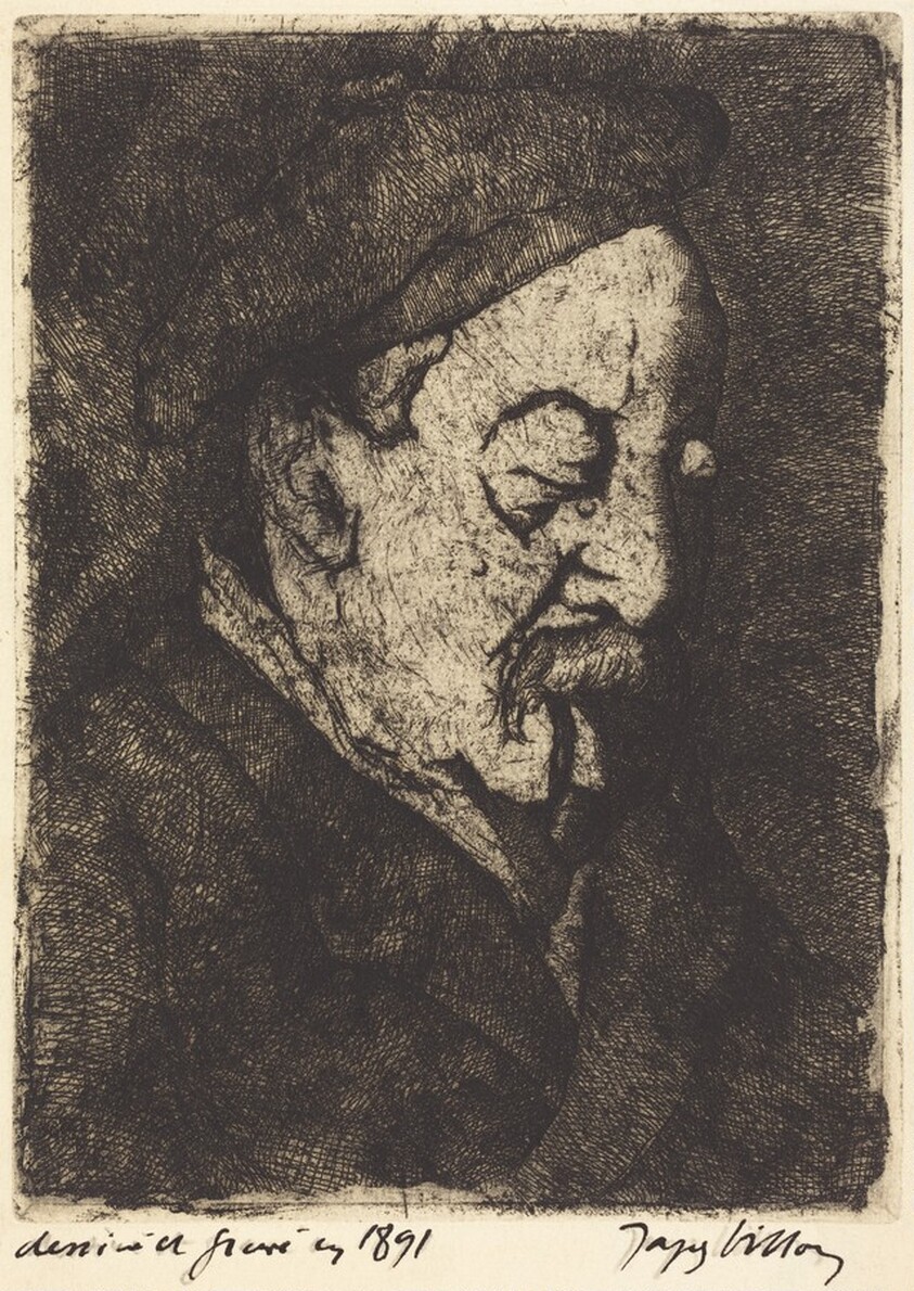 Émile Nicolle (Portrait du peintre-graveur Émile Nicolle)