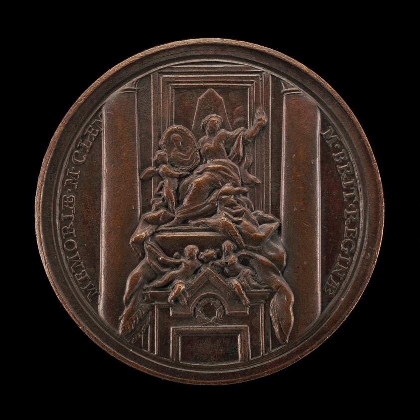 Tomb of Princess Maria Clementina Sobieska in St. Peter's [reverse]