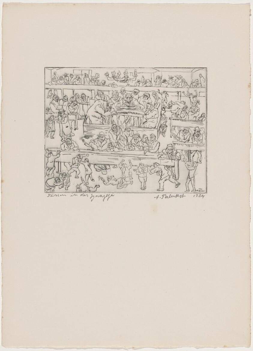 Purim in der Synagoge