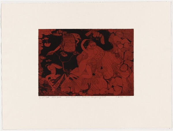 I am Black, I am Black, I am Dangerously Black [state proof]