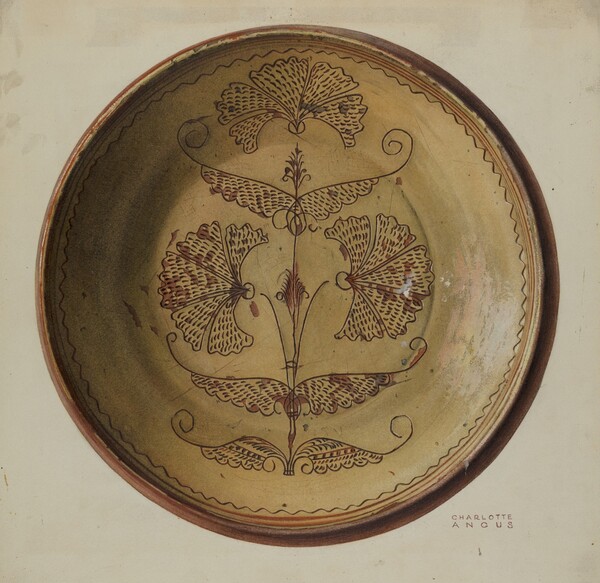 Pa. German Pie Dish