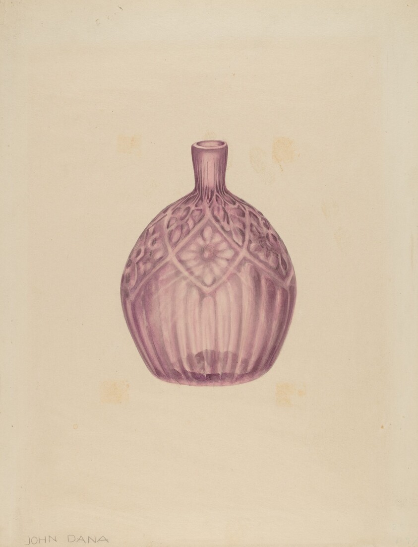 Glass Cologne Bottle