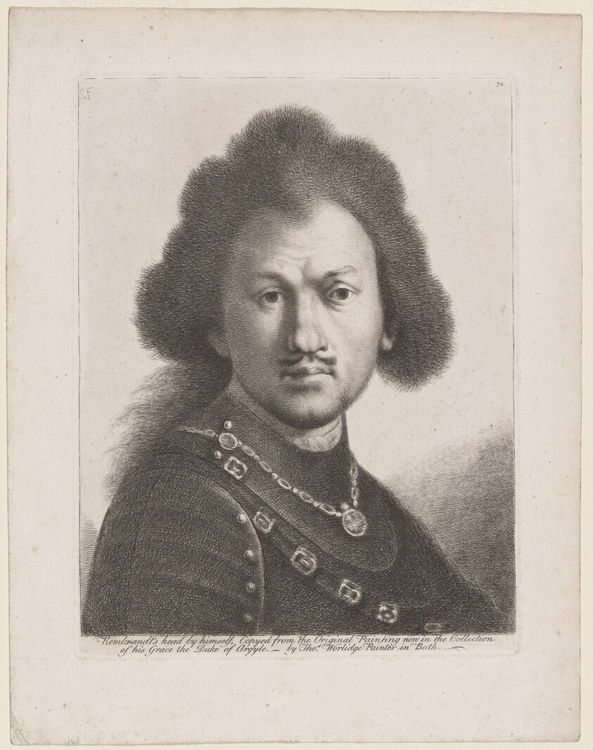 Rembrandt's Head by Himself