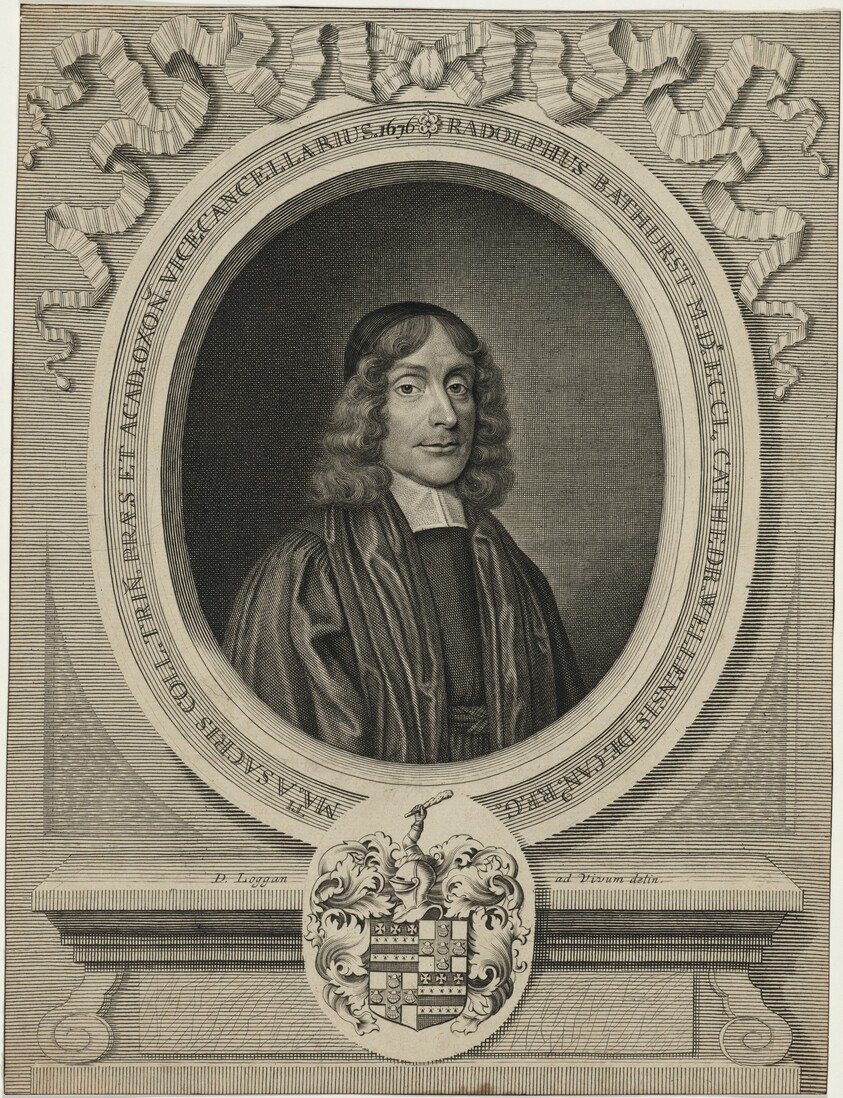 Ralph Bathurst, Dean of Wells and President of Trinity College, Oxford