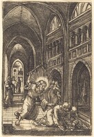 Christ Expelling the Money Changers, Albrecht Altdorfer, c. 1519