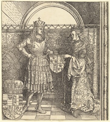 The Betrothal of Maximilian with Mary of Burgundy, Albrecht Dürer, 1511
