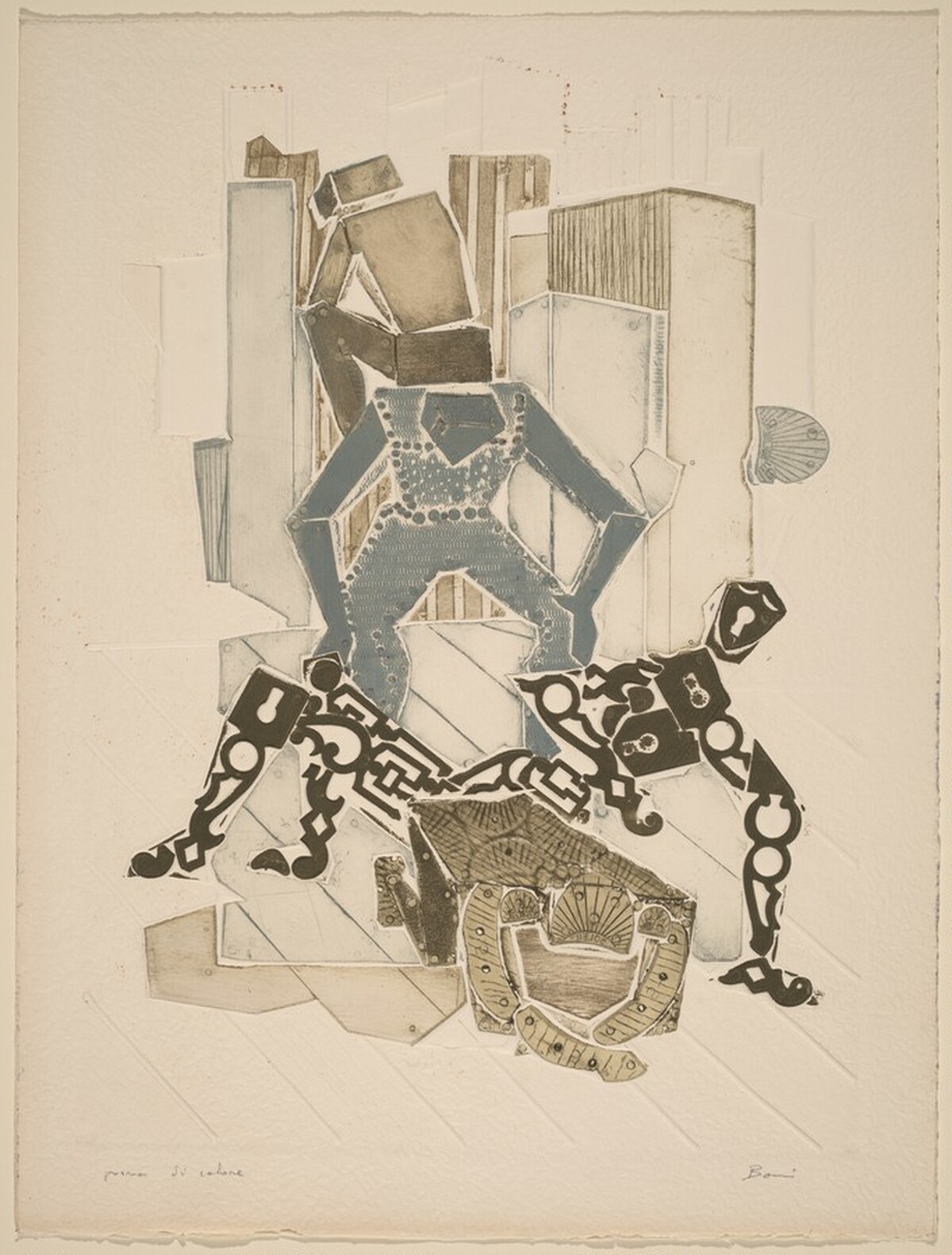 Omaggio a Braccelli (prova di colore)