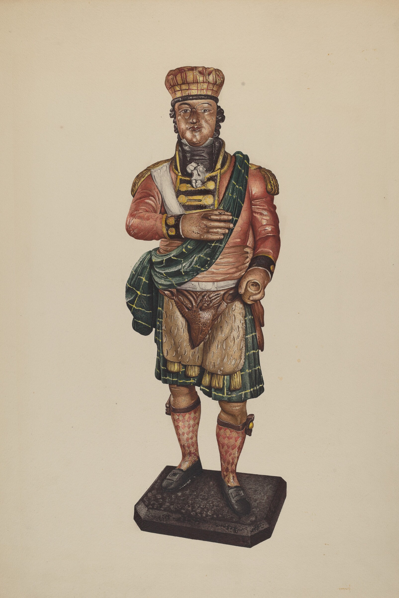 Cigar Store Figure, Robert Pohle, c. 1941