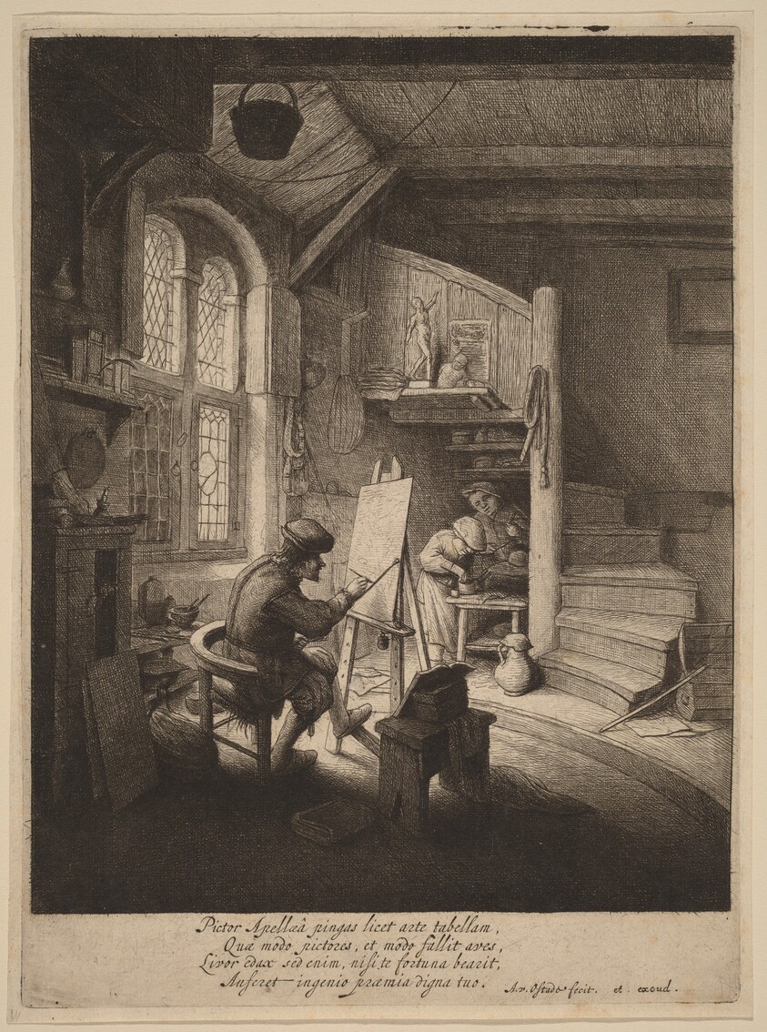 Painter in His Studio