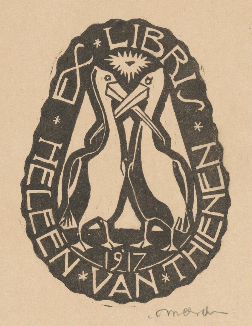 Bookplate Heleen van Thienen