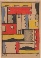 Port of Uruguay, Joaquín Torres-García, 1933