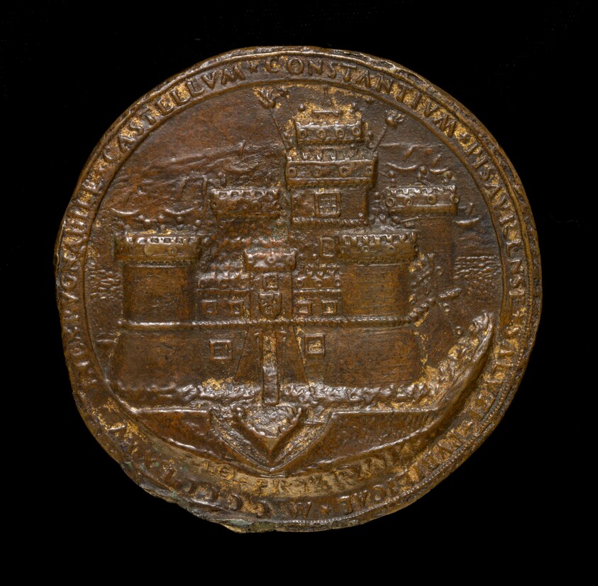 The Castle of Pesaro [reverse]