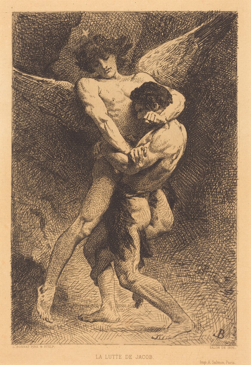 La Lutte de Jacob (Jacob Wrestling with the Angel)
