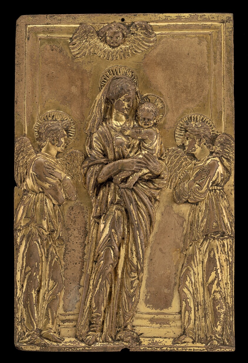 The Virgin and Child with Two Angels