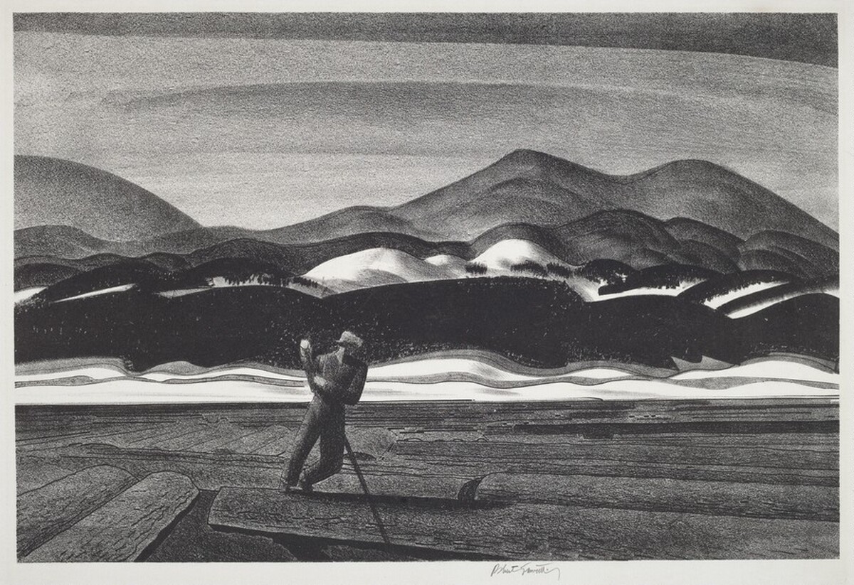 Untitled (Logging Scene)