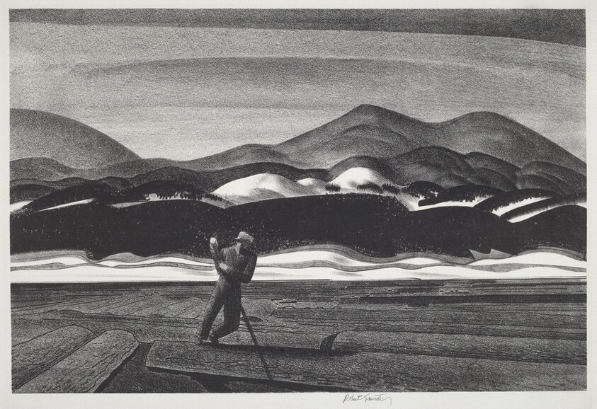 Untitled (Logging Scene)