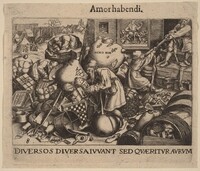 Everyman, Johann Theodor de Bry after Pieter Bruegel the Elder
