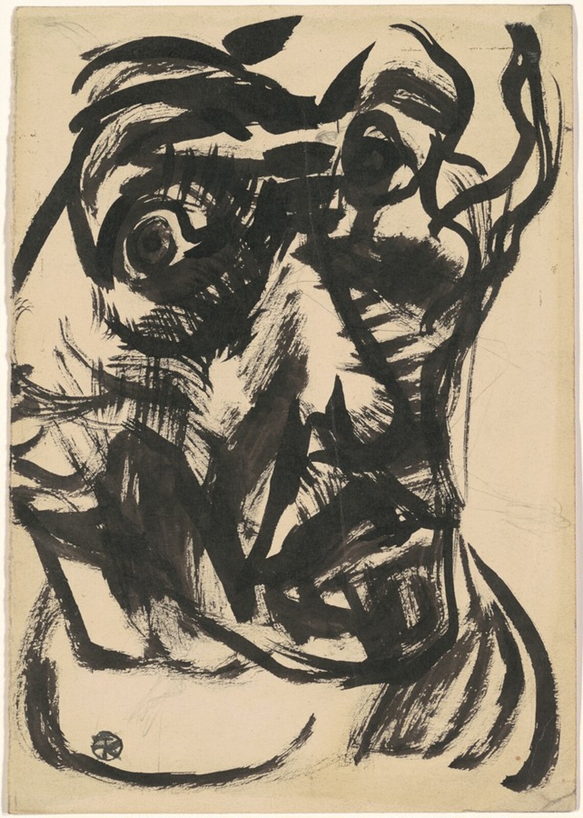 Self-Portrait, Franz Kline, c. 1940