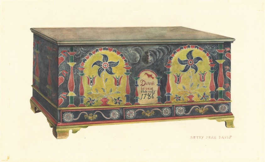 Pennsylvania German Chest
