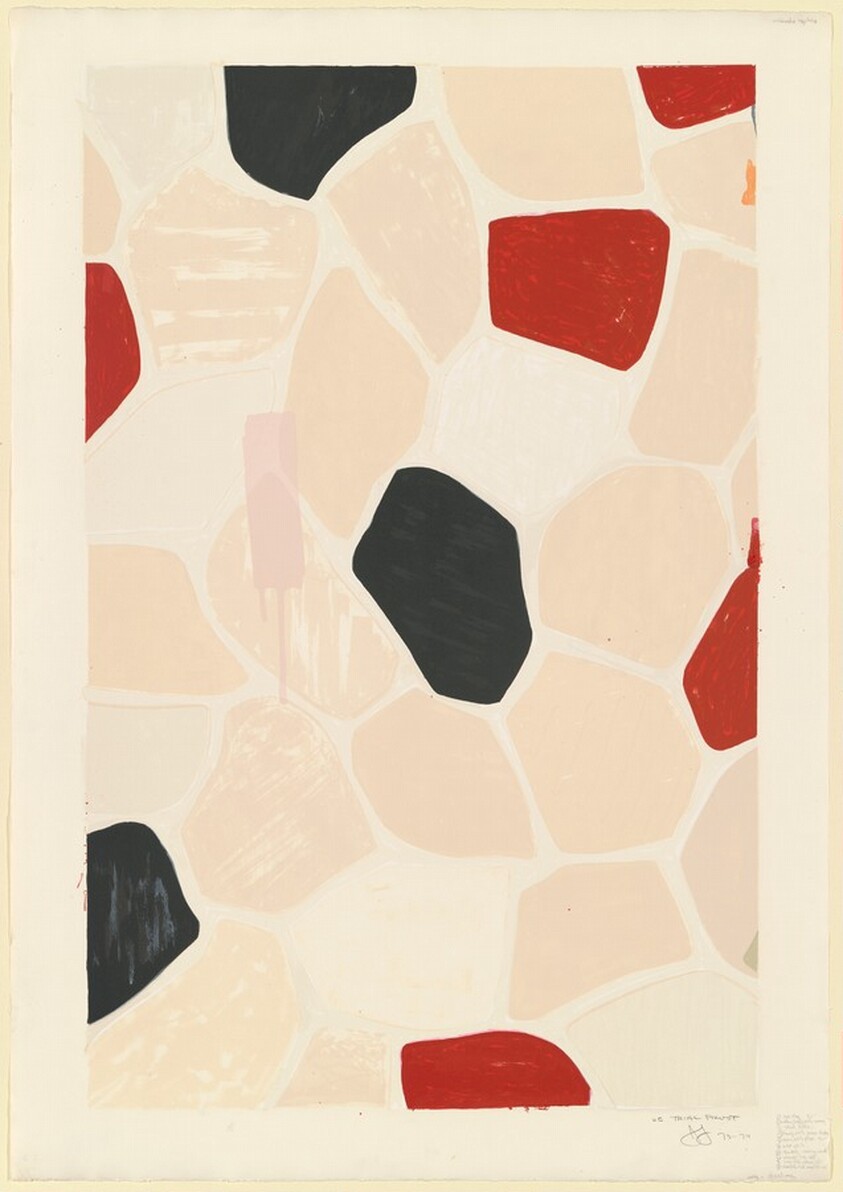 Four Panels from Untitled 1972 [C panel, trial proof 6]