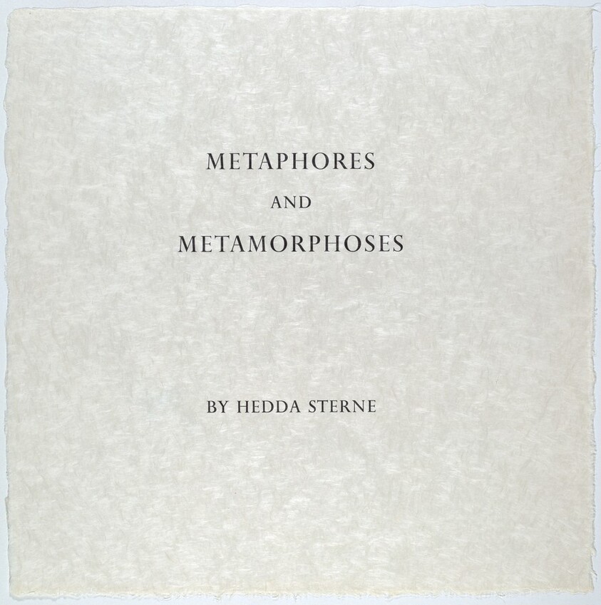 Metaphores and Metamorphoses