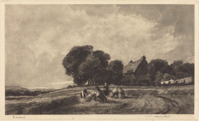 Cottage and Harvesters