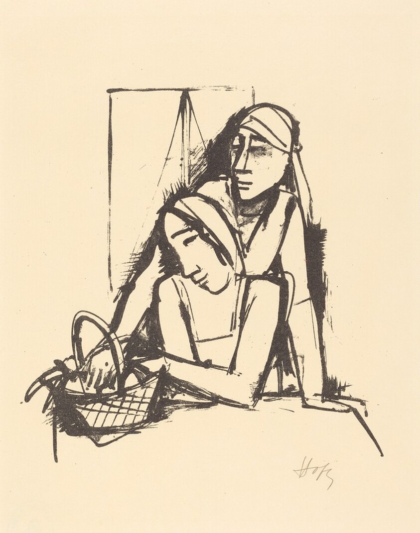 Girl with Fruit Basket (Madchen mit Fruchtekorb)