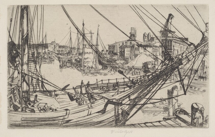 Mission Street Wharf (small plate)