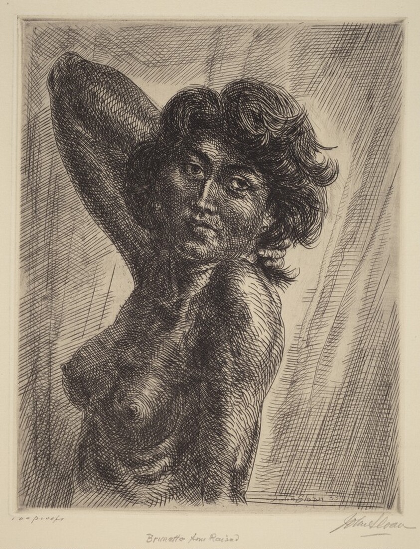 Brunette Head and Shoulders