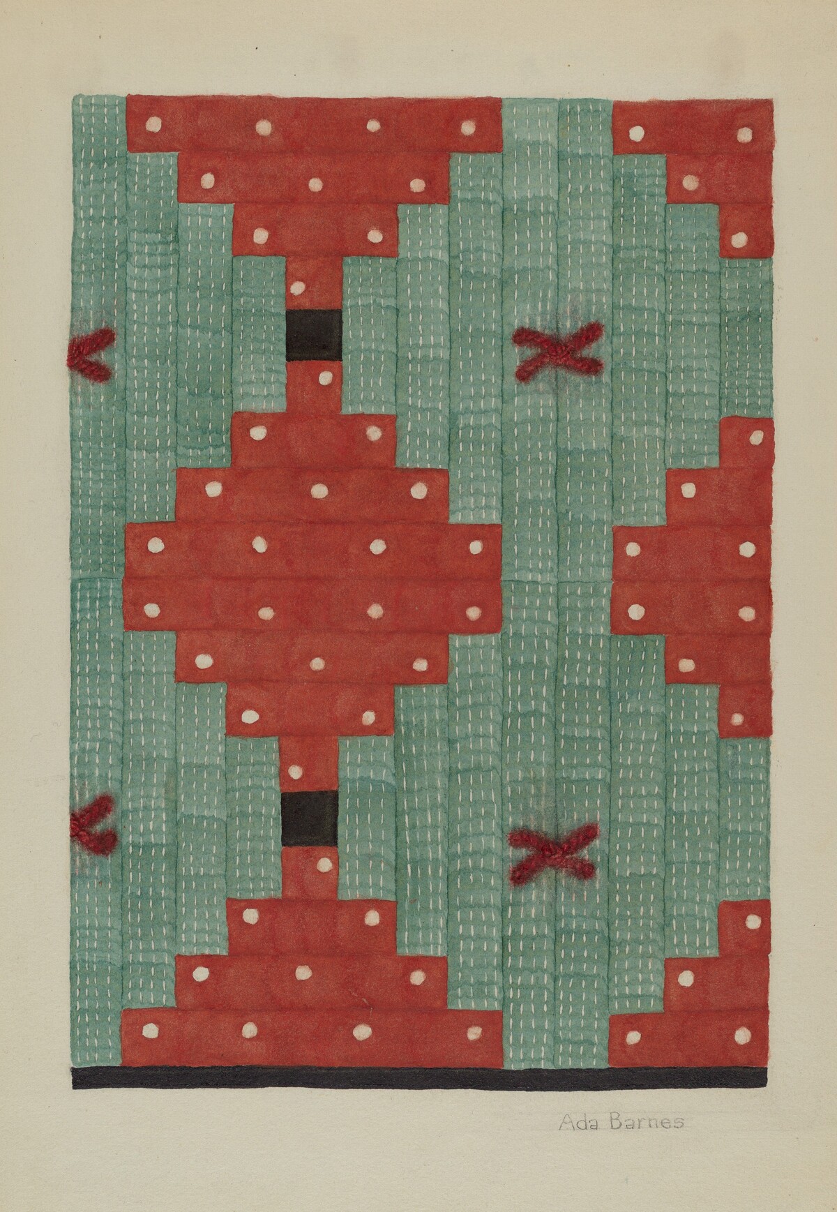 Log Cabin Quilt