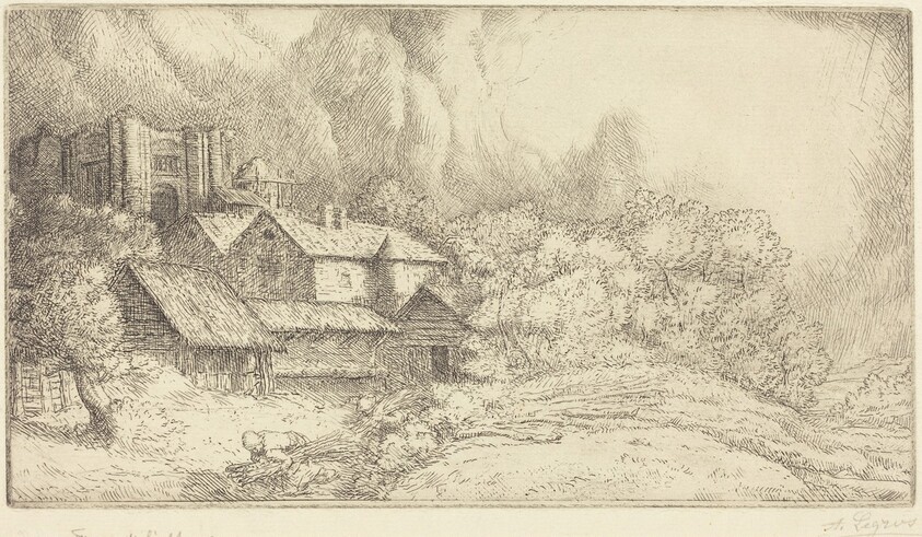 Farm at the Monastery (La ferme de l'abbaye)