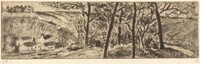 The Long Landscape (Paysage en long), Camille Pissarro, 1879, printed posthumously