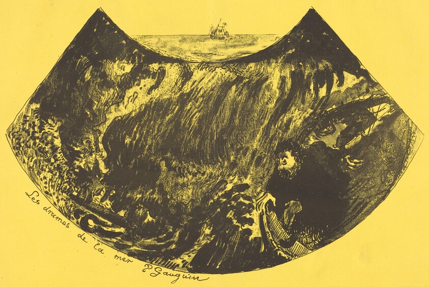 Dramas of the Sea: A Descent into the Maelstrom (Les drames de la mer: une descente dans le maelstrom)