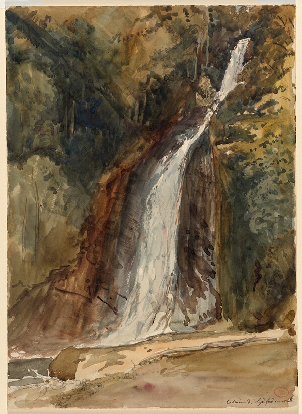 The Waterfall at Lydford Gorge, Devon
