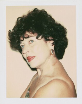 Edna R. Weissman, Andy Warhol, August 1977