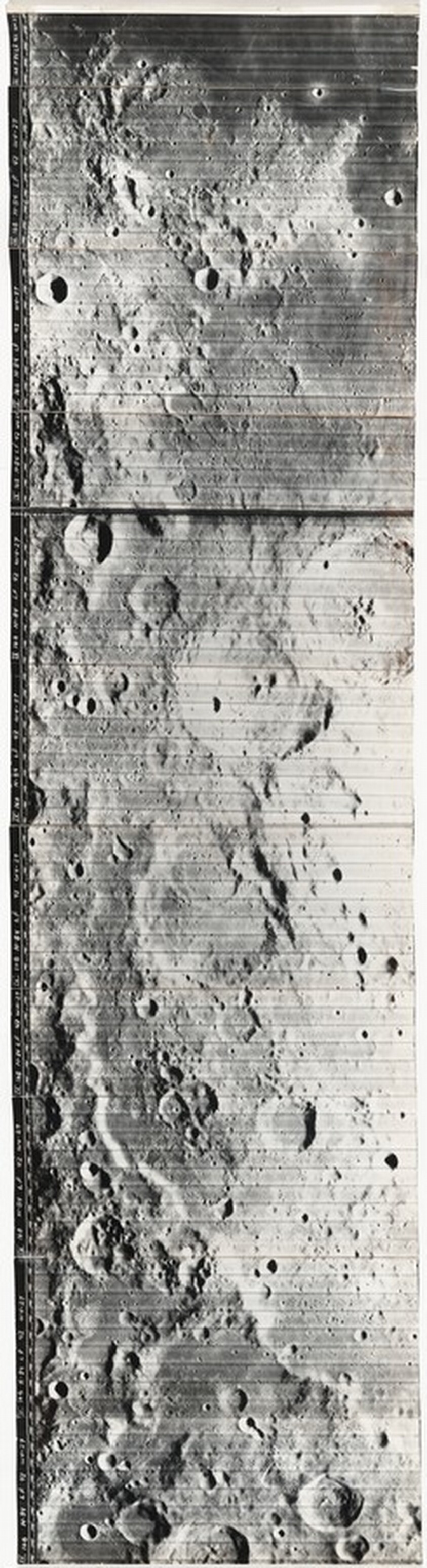 Lunar Orbiter, High Resolution, LOIV H-084