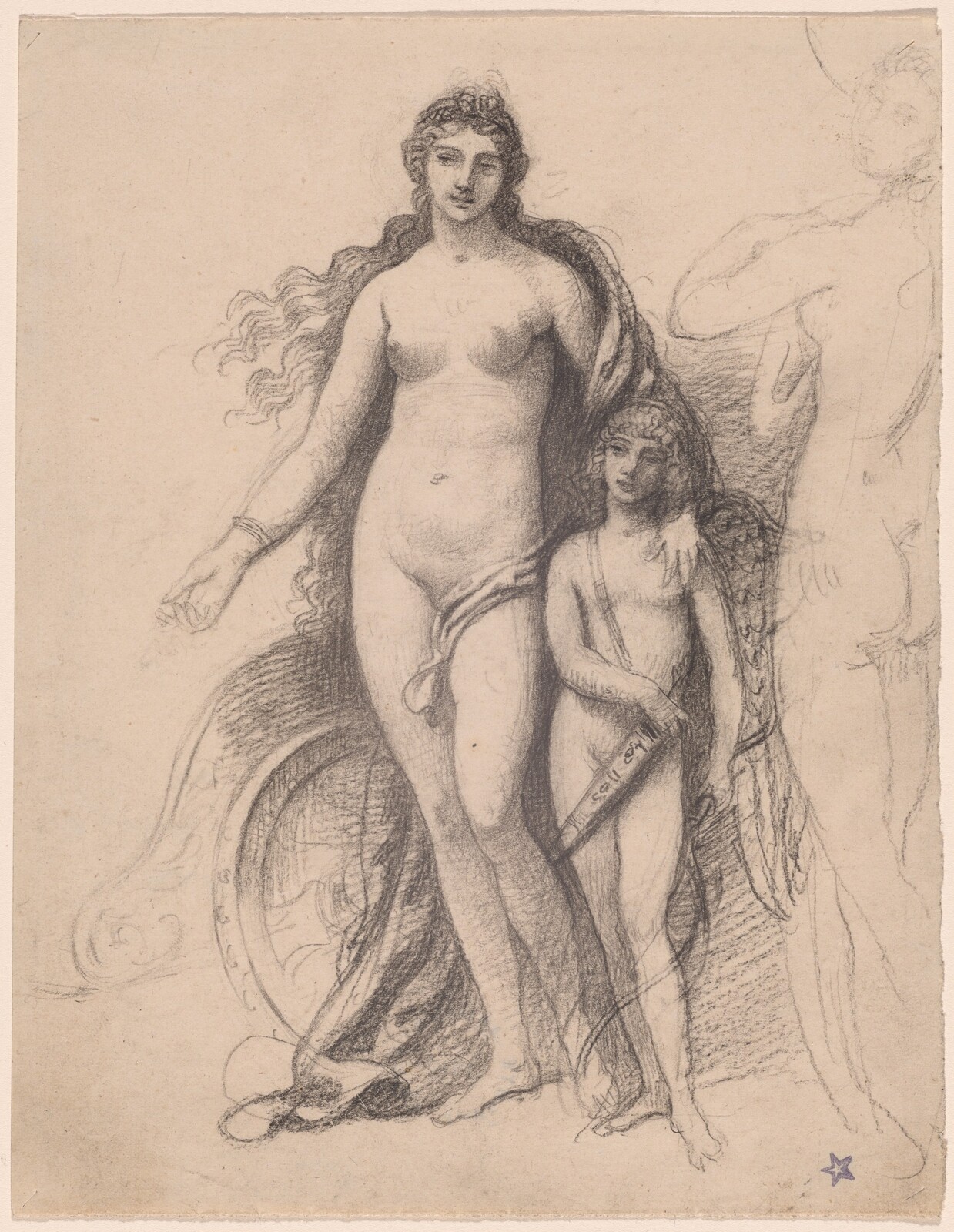 Venus and Cupid, Armand Point, late 19th century