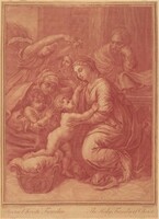 The Holy Family, Elisha Kirkall after Raphael, early 18th century