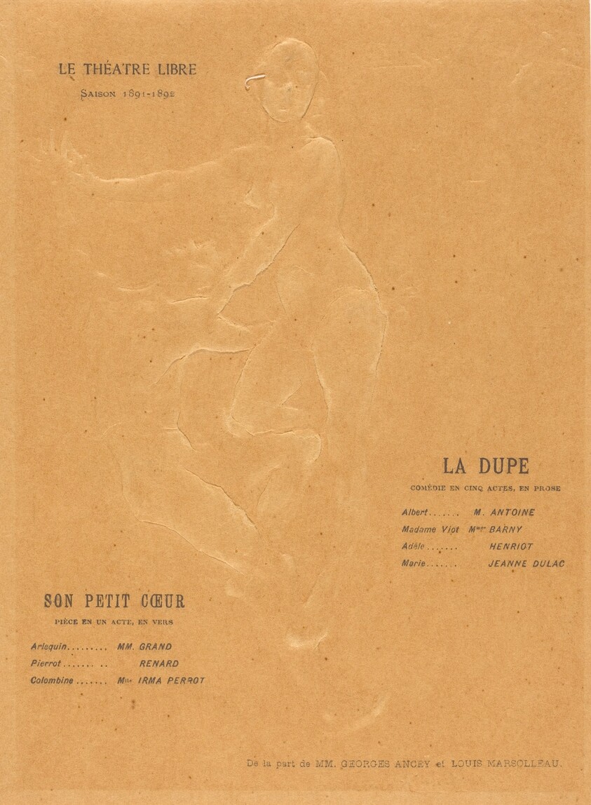 La Dupe; Son petit coeur