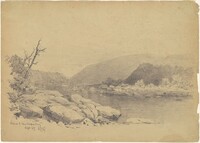 Potomac River Below Harper's Ferry, Andrew Fisher Bunner, 1867